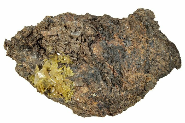 Yellow Wulfenite Crystals - Lucin, Utah #274914